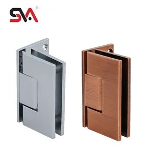 Door & Window Hinges Shower Door Hardware Solid Brass Chrome Black Door Hinge - Guangdong SVA Precision Technology Co., Ltd. - China
