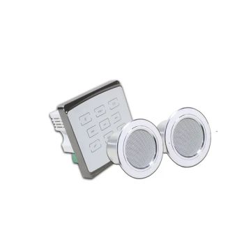 Home Theater Bluetooth 2CH 25W Touchscreen Control Panel Mini Amplicador Wall Mount Amplifier with 2 PCS 3" in Ceiling Loud Speakers - Guangzhou strong sound electronic equipment Co., Ltd - China