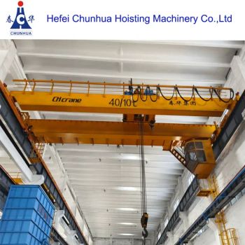 Double Beam Overhead/Bridge Crane High Safety Electric Control Cranes Cargo Lifting Equipment Double Girder A3-A5 Rail Movable Electric - Hefei Chunhua Hoisting Machinery Co., Ltd. - China