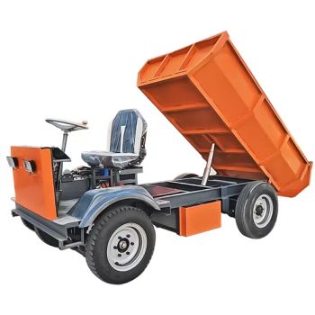 5 Tons Hydraulic Dump Truck Electric Mine Four Wheeler 72V10kw DC Rear Axle Heavy Load Electronic Hydraulic Direction Assist Mine  - Xuchang Hengna Trading Co., LTD - China