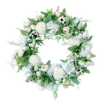 Elegant Artificial Flower Wreath for Wedding and Home Decor Origin China Trademark CYM Color Customized Model NO. - Henan Changyimei Wedding Supplies Manufacturing Co., Ltd. - China