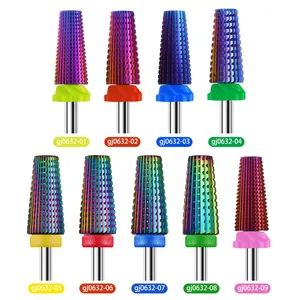 Explosions Nail Art Multifunction Tungsten 5 in 1 Carbide Nail Drill Bits Dead Skin Removal Nail Tool Nail Drill Bit for Drill Machine Accessories - Guangzhou Skyrann Electronic Tech Co., Ltd. - China