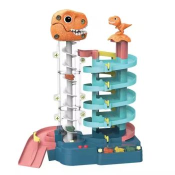 Kids Pretend Play Parking Lot Garage Slot Toys Set Building Track Dinosaur Car Parking Garage 5 Storey Parking Lots Toys - Shenzhen Worthsource Trading Co., Ltd - China