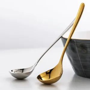 SUS304 Kitchen Sauce Soup Spoons Stainless Steel Soup Ladle Serving Spoons for Home and Kitchen - Skylark Network Co., Ltd. - China