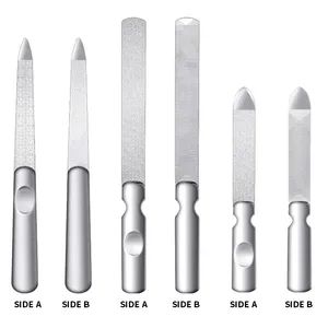 Stainless Steel Nail Polish Manicure and Pedicure Tools Nails Art Supplies Products Wholesale Metal Nail File - Yangjiang Soonhom Jinsu Co. Ltd - China