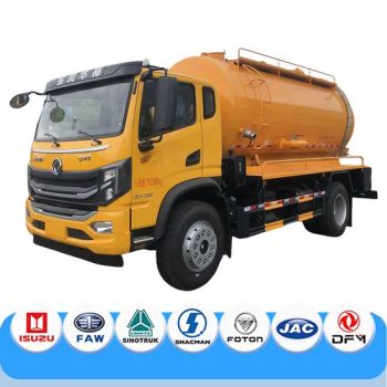 Vacuum Fecal Sewage Suction Tanker Trucks Dongfeng Dollicar 6000L 8cbm Vacuum Suction Truck - Chengli Special Automobile Co., Ltd. - China