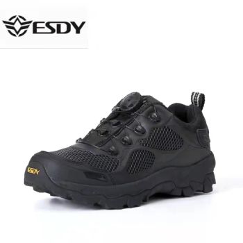 Esdy C206 Black Tactical Hiking Shoes Winter Waterproof 1.5kg MOQ12 - Yiwu Wisdom Import & Export Co., Ltd. - China