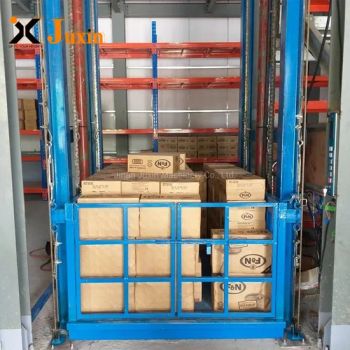 Electric Platform Goods Lift Price Construction Cargo Lifts Origin China Model NO. SJG Condition New Driven Type AC Warranty 1 - Jinan Juxin Machinery Co., Ltd. - China