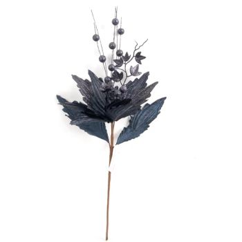 Halloween Decorations Flowers Artificial Glitter Flowers Christmas Vase Artificial Flowers Home Decor Holiday Decoration - TRANSWORLD (ANSHAN) INC. - China