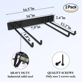 Garage Storage Organization Wall Mount, Heavy Duty Folding Chair Storage - Globecarve Co., Ltd. - China