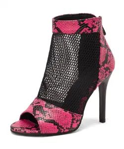 15cm / 6 Inch Mesh Upper Women Fashion Stiletto Heel Platform Peep Toe Mesh Ankle & Bootie Pole Dance Shoes - Cangnan Hongtu Trading Co., Ltd. - China