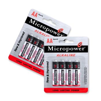 Am3 Lr6 Alkaline Battery Size AA Dry Battery Size AA Origin China Packaging Simple HS Code 8506101210 Model NO. - Microcell International Battery Co., Ltd. - China