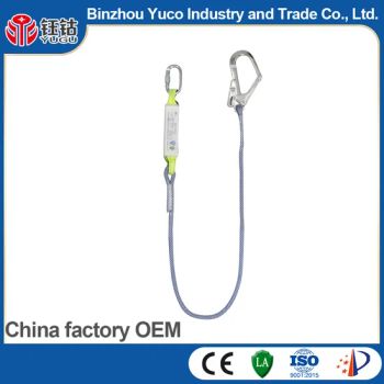 Exported Safety Lanyard/Rope with Double O-Hook and Without Buffer - Binzhou Yuco Industry and Trade Co., Ltd. - China