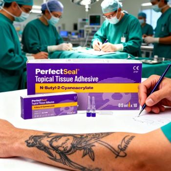 Liquid Stitches Enbucrilate Topical Tissue Adhesive N-Butyl Cyanoacrylate Medical Super Surgical Skin Wound Glue for Cuts - Ningbo Hopson Chemical Industry Co., Ltd. - China
