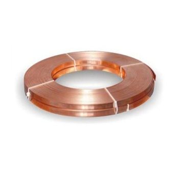 Red Copper Earthing Strip Coils COPPER/ GI Shape Round Hardness 1/2H Surface Bright Thickness 2mm-6mm Material Red - Shakti Electric Company - India