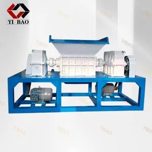 Customized China Automatic Car Tyre Recycling Shredders Machine Waste Plastic Industrial Double Shaft Tire Shredder Machine - Henan Yibao Machinery Equipment Co., Ltd. - China