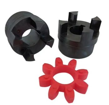 XL Star Type Spider Jaw Coupler Industrial Flexible Curved Shaft Couplings Rubber Coupling Flexible Shaft Jaw Coupling - Shandong Nuodis Mechanical Equipment Co., Ltd. - China