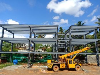 Industrial Modular Multi Storey Steel Buildings Construction Service - Roofs And Shades Structurals - India