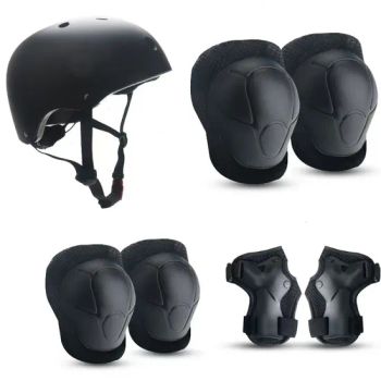 Skateboard Protective Gear, Roller Skating Professional Protective Suit, Children's Bicycle Kneepads Protective Gear - Dongguan Tangxia Huadi Outdoor Cycling Equipment Factory - China