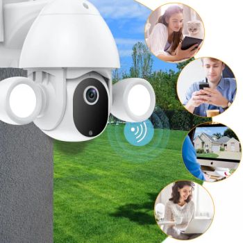 Tuya Smart Garden Lights Wireless WiFi Cloud Security Monitoring High-Definition CCTV Camera - Shenzhen Meibang Precision Technology Co., Ltd. - China