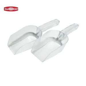 6 Oz Clear Plastic Utility Scoop Plastic PC Flour Scoop Bar Accessories Ice Scoop - Jiangmen Goodman Cleaning Supplies Co., Ltd. - China