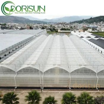 Greenhouse Shade Net Plastic Film Greenhouse with Storage Commercial Greenhouse Manufacturer - Henan Dorisun Agricultural Technology Co, . Ltd - China