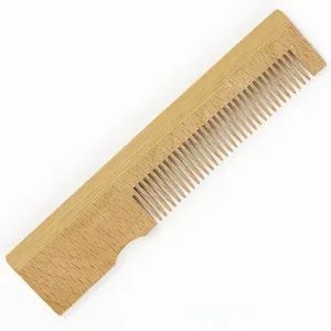 Custom Disposable Hotel Comb Bulk Beard Bamboo Hair Comb - Yangzhou Top Daily Chemical Co., Ltd. - China