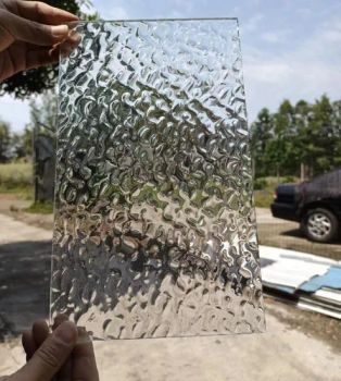 Hot Sale 5mm-12mm Decorative Hot Melt Glass Clear Tempered Patterned Textured Glass - SHAHE CITY FANYUAN GLASS CO., LTD. - China