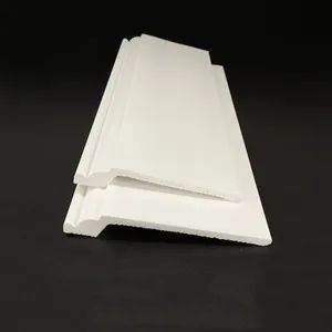 Plastic Skirting Baseboard Floor Floor Accessories Wall White High Density PS Polystyrene Foaming - Zhejiang Xinwei Decorative Material Co., Ltd. - China