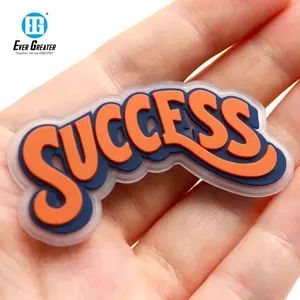 Custom Embossed 3D Rubber Label Silicone Patch for Clothing Soft PVC Patches - Wenzhou Guda Technology Co., Ltd. - China