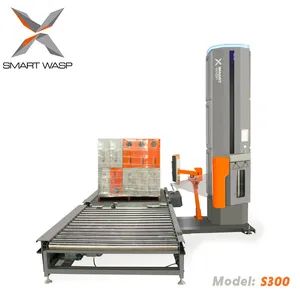 Online Fully Auto Pallet Wrapper Equipment Power 3kw Condition New Weight 1000kg Model NO. S300 Warranty 1 Year HS Code 84224000 - Suzhou Jiajun Packing Machinery Co., Ltd. - China