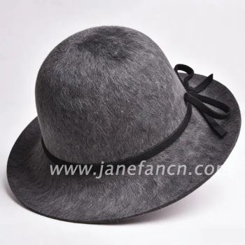Wholesale Fedora Hats Women Custom Wool Felt Hat in Different Color - Shijiazhuang Janefan Import and Export Trade Co., Ltd. - China