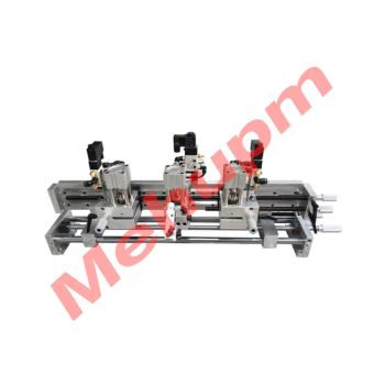 Air Driven Three Hole Movable Hole Punch Mould Slot 600mm OEM Accept Origin China Type Pneumatic Cylinder Airtac Hole Size - Shanghai Minghui Technology Development Co., Ltd - China