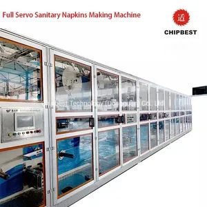 China Hot Product Fully Semi Automatic Sanitary Pad Private Label Process Women Sanitary Napkin Making Machine - Chipbest Technology (Dongguan) Co., Ltd. - China