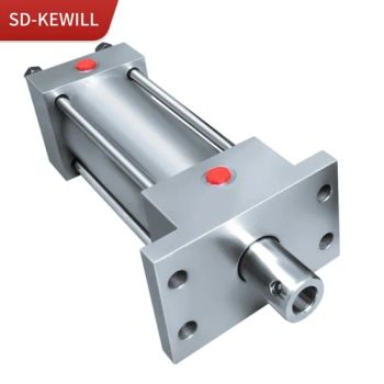 Front Flange Mount Double Acting Tie Rod Long Stroke Hydraulic Cylinder - Shandong Kewill Automation Equipment Co., Ltd. - China