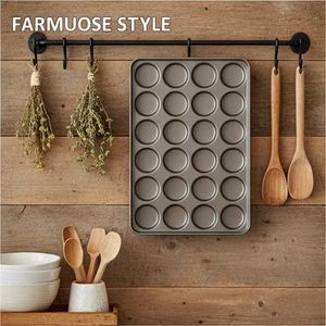 24 Cavities 600X800mm Aluminized Steel Hamburger Bun Burger Bread Baking Tray - Jiangsu T-Shine Bakeware Co., Ltd. - China