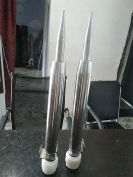 Stainless Steel Ese Lightning Arresters Warranty 1 Year Surface Polished Usage Industrial Air Rod Height 5-10 m Material Stainless - Pinaksh Infra Project Management Private Limited - India