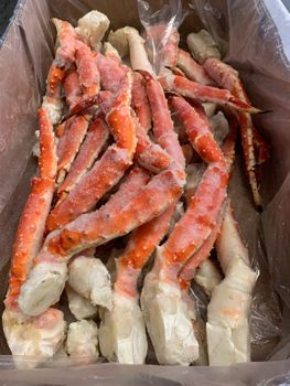 Frozen King Crabs/Frozen Seafood 14 to 17 Count Red King Crab Leg and Claw, Whole Alaskan Red King Crab/ wholesale Froze – product photo, product card