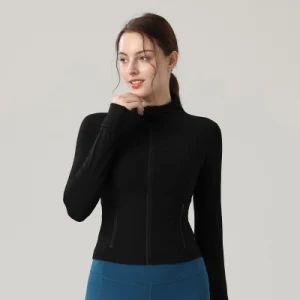 Women Athletic Yoga Top RayonSpandex PureColor 1Y MOQ100 15D Origin China Gender Women's Pattern Pure Colour Trademark Your Brand - Dongguan Ume Trade Co., Ltd. - China