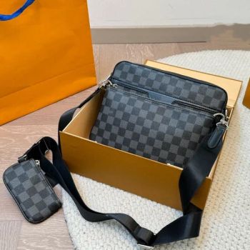 Luxury Classic Designer Men Handbags High Quality Women's Shoulder Bags 3 in 1 Crossbody Handbags Famous Brands Messenger Bag - Hebei Blue Whale Import and Export Trading Co., Ltd. - China