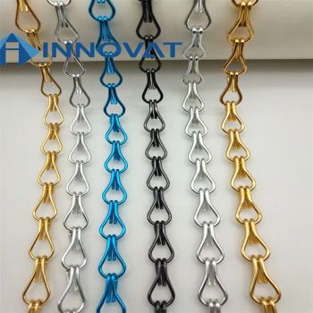 Aluminium Metal Chain Fly Pest Insect Door Screen Curtain Control Silver or Gold Screens & Room Divider - HEBEI INNOVAT BUILDING MATERIALS GROUP CO., LTD - China