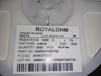 Smd Resistance Form Factor Compact Resistance Type Fixed Mounting Method Surface Mount Power Rating Varies By - Aarav Enterprises - India
