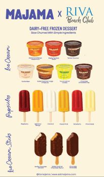 MAJAMA "VEGAN" ICE CREAM Dairy Free Yes Gluten Free Yes Seed Oil Free Yes Shelf Life 18 mons Packaging sealed box Refined Sugar Free Yes - MADE TRUE FOODSTUFF TRADING LLC - United Arab Emirates