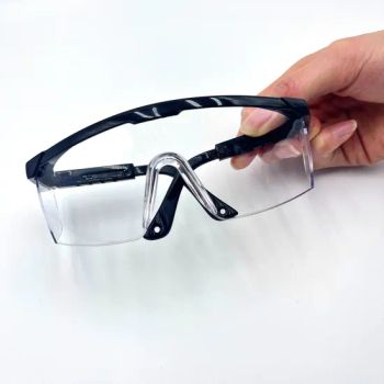 Industrial Protection Lenses Prescription Goggles CE Fashion Anti Fog Dust Working Stylish Clear Safety Glasses - Guhua Industrial Corporation Limited - China