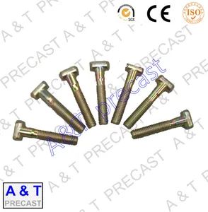 Stainless Steel / Steel T Head Bolts Parts Grade 8.8 Trademark AT Standard DIN Origin Qing'dao Original Qingdao HS Code 73269090 - A&T Industry Co., Ltd. - China