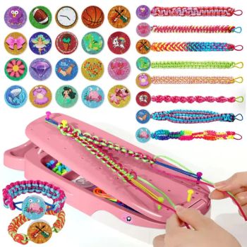 Exclusive Supplies Girls DIY Bracelet Knitting Machine Toys Cartoon Whale Educational DIY Toy Kids Dress up Bracelet Making Kit - Shantou Tango Tech Co., Ltd. - China