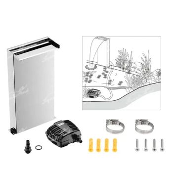 Sale Water Descent Ss Waterfall for Swimming Pool Fountain Waterfall Garden Pond Landscape - Shanghai Pretty Industries Co., Ltd. - China