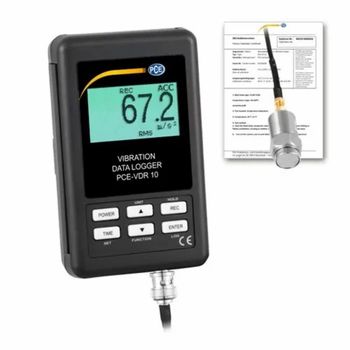 PCE INSTRUMENTS Vibration Meter Pce-vdr 10-Ica Incl. Iso Calibration Certificate - Dhanbad Lab Instruments India Private Limited - India