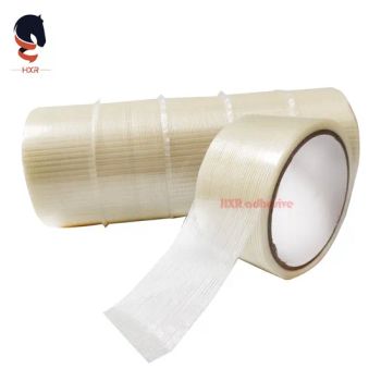 Reinforced High Tensile Strength Fiberglass Filament Tape for Packing, Fixing, Bunding - HUNAN PROVINCE AND NEW MATERIAL CO., LTD. - China
