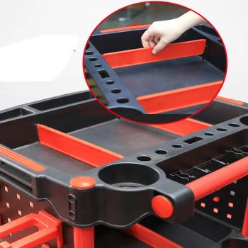 Professional Hair Salon Rolling Storage Cart with 3 Layers Warranty 1 Year Size 57*42*100cm Authentication CE Type Tool - Wenzhou Hongxiang Environmental Protection Technology Co., Ltd. - China